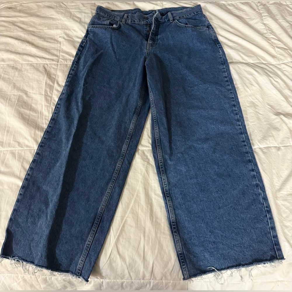 The Ragged Priest men’s wide leg denim jeans